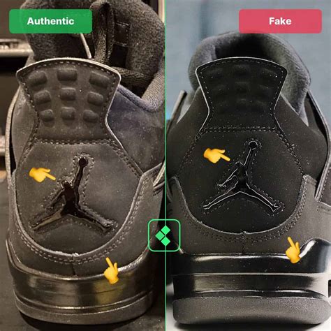 jordan 4 real or fake